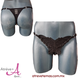 Tanga con perlas