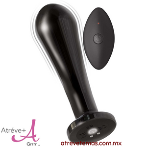 Ass-Sation Remote vibrating metal anal bulb