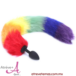 Cola de zorro arcoiris