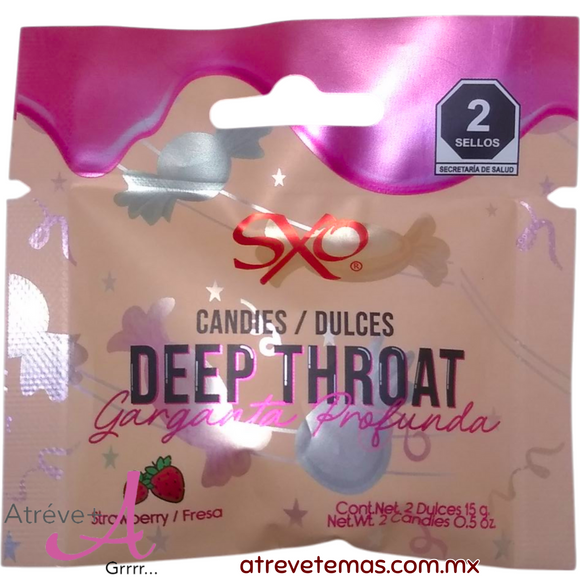 Deepthroat candies