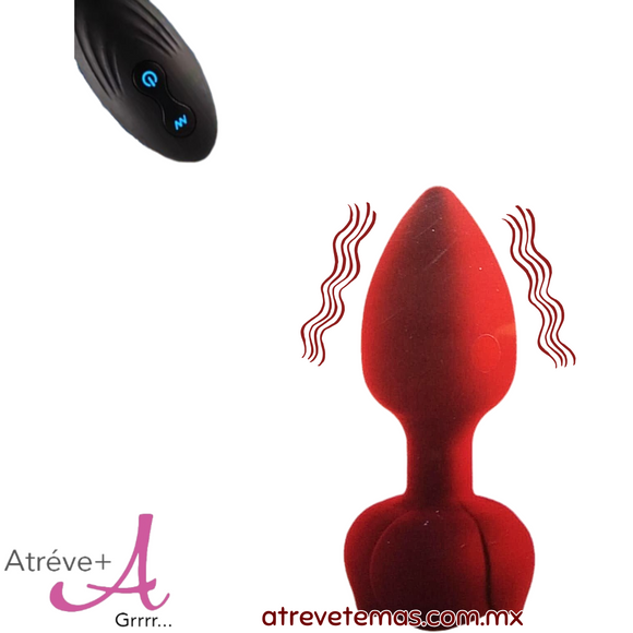 Plug anal con vibración