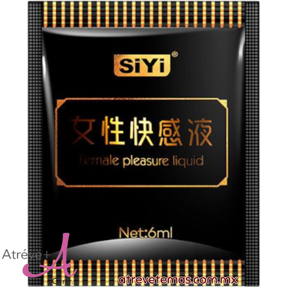 Female pleasure liquid