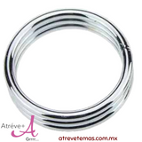 Steel triple ring