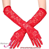 Guantes de encaje