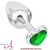 Plug anal corazón chico