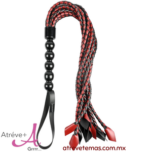 Saffron Braided flogger