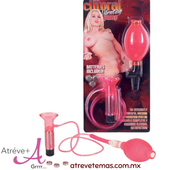 Clitoral vibrating pump