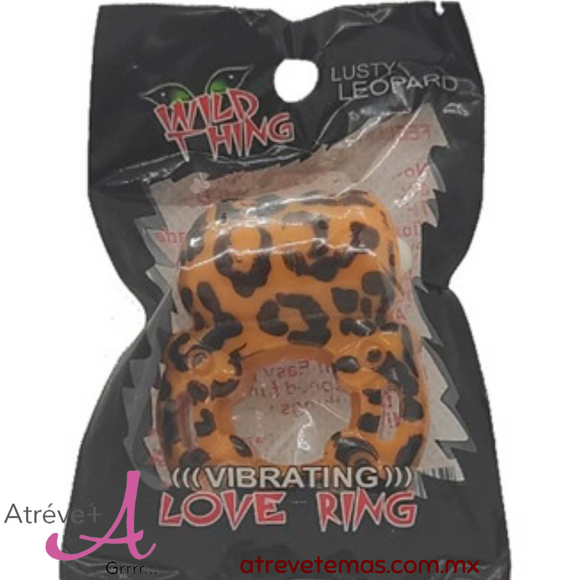 Wild Thing Lusty leopard love ring