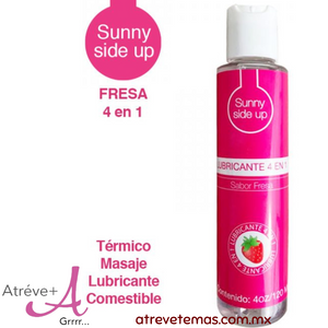 Lubricante 4 en 1 de sabores 120 ml