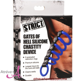 Gates of hell Silicone chastity device