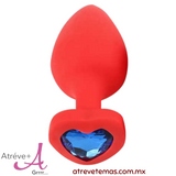 Plug anal corazón chico