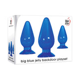 Big blue jelly backdoor playset