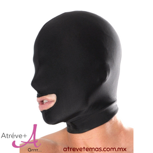 Spandex open mouth hood