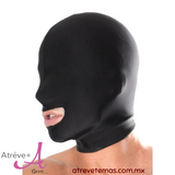 Spandex open mouth hood