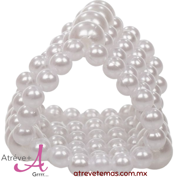 Pearl stroker beads 2.75