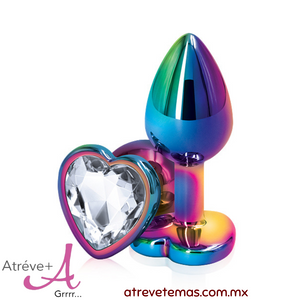 Rear assets multicolor heart small