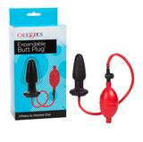 Expandable butt plug